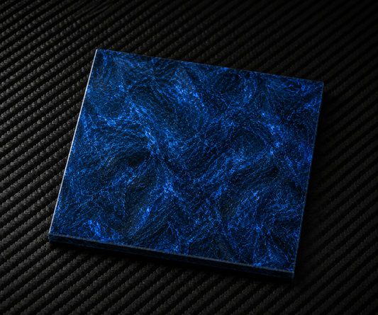 Nova Blue 6"x 5"x .20" Sheet