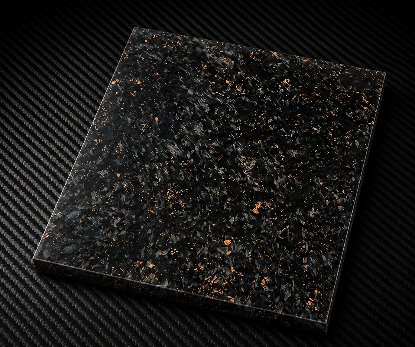 Forged Copper  6"x 5"x .15" Sheet