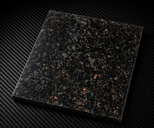 Forged Copper  6"x 5"x .20" Sheet