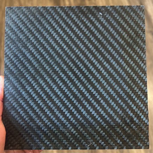 2 x 2 Twill - 6" x 6" x .33"